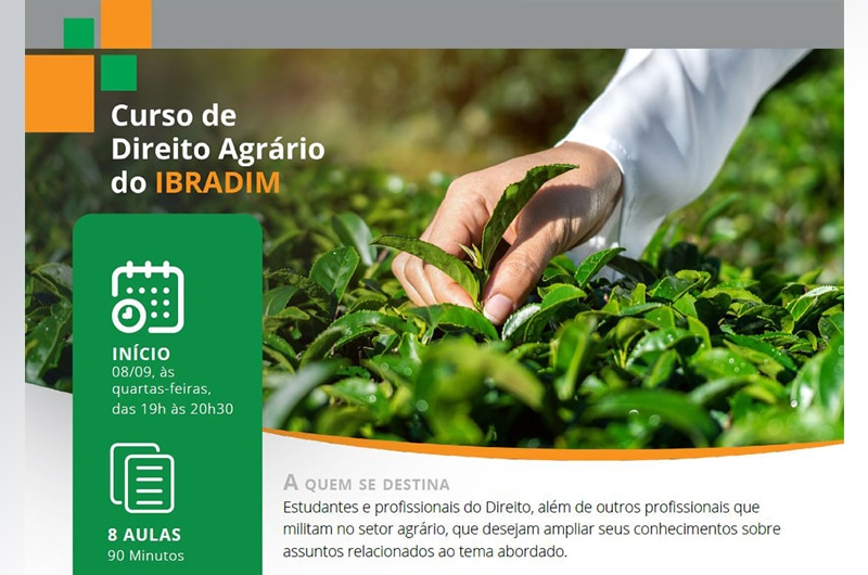 Curso de Direito Agrário do IBRADIM